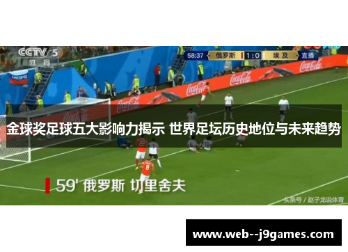 金球奖足球五大影响力揭示 世界足坛历史地位与未来趋势